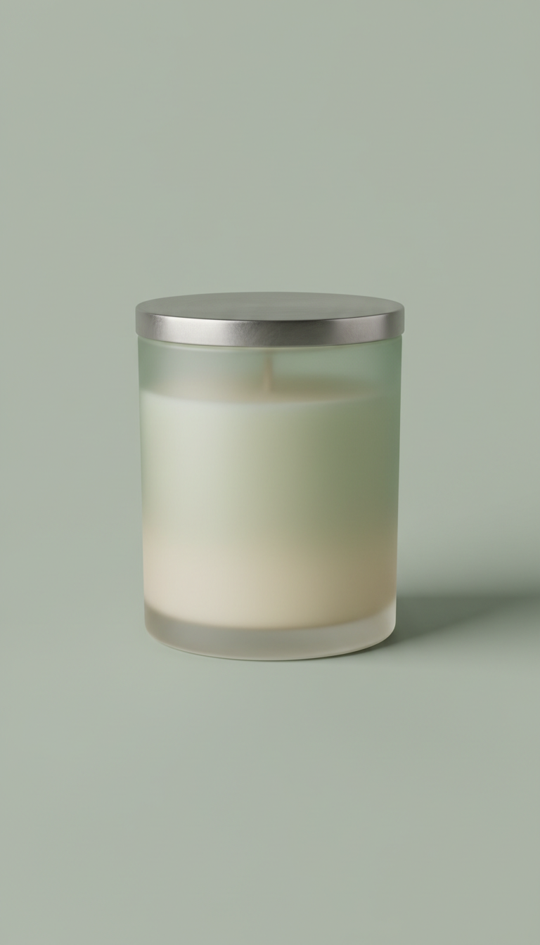 Aromatherapy candle spa-inspired scent