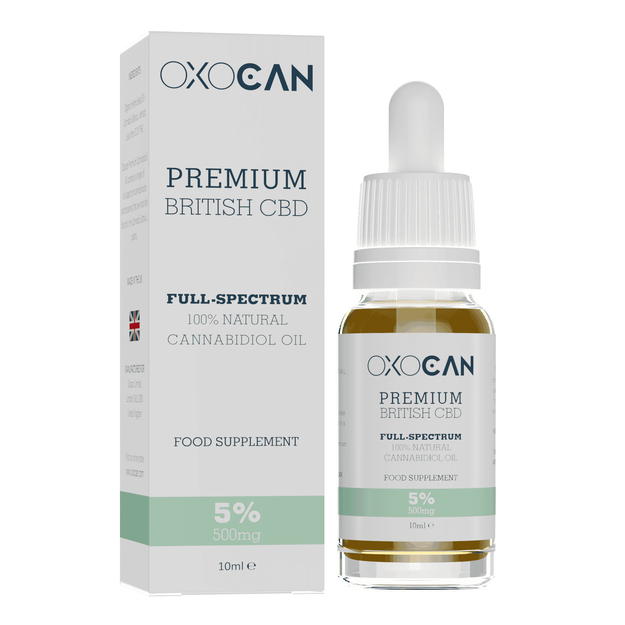 CBD Oil 5% 500mg - Oxocan 