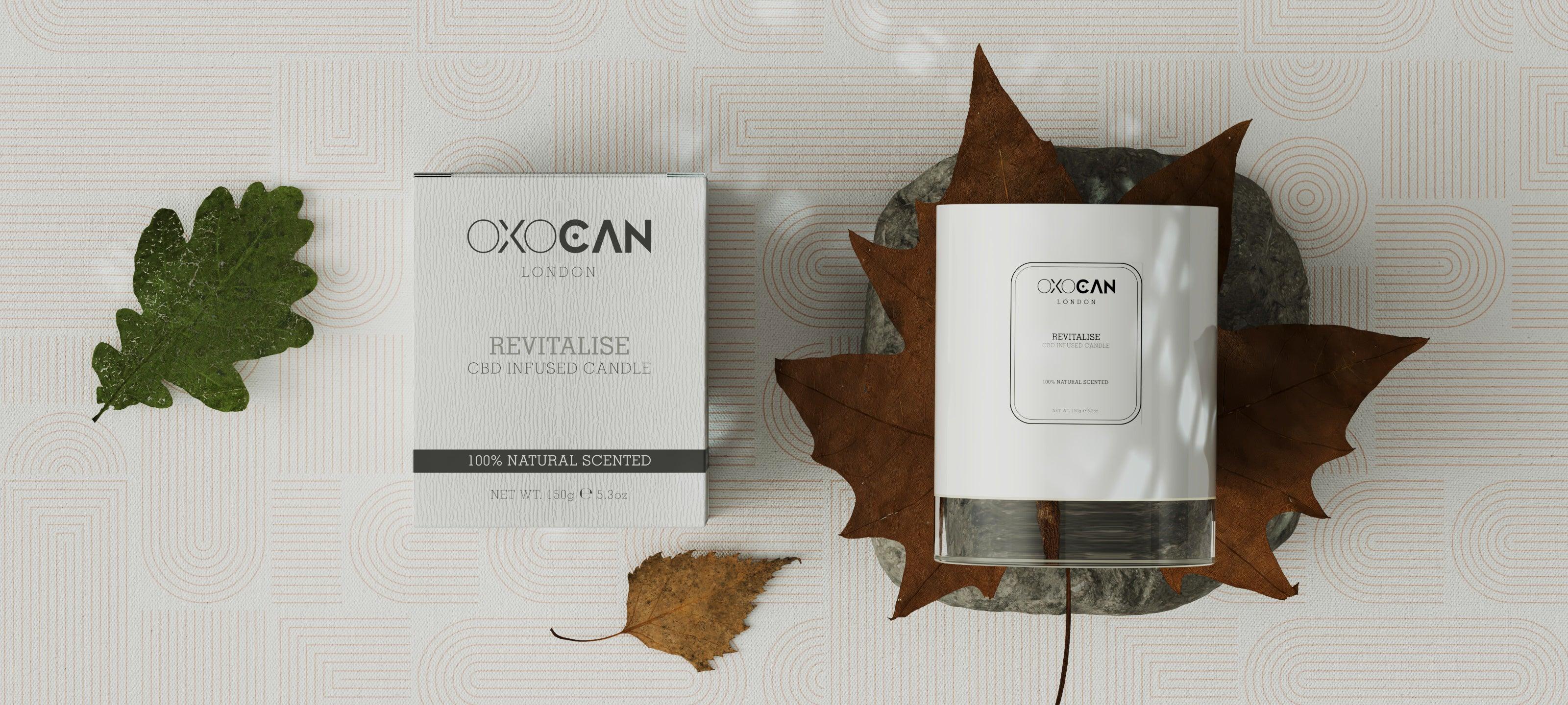 Organic CBD candle