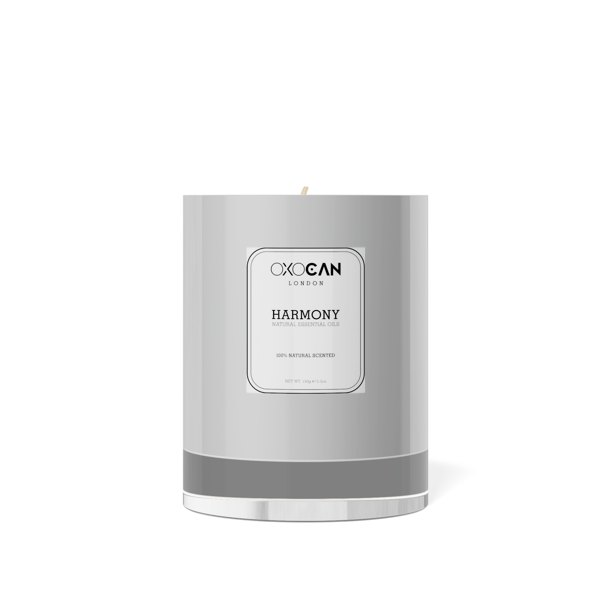 Oxocan Harmony natural aromatherapy candle with neroli, ylang ylang and vanilla