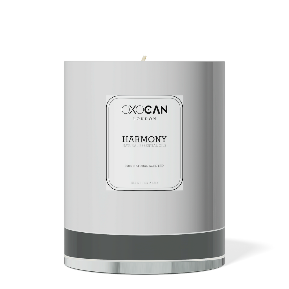 Oxocan Harmony natural aromatherapy candle with neroli, ylang ylang and vanilla